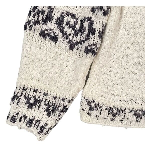 Anthropologie Pilcro Petra Feathered Sweater in Cream M - Picture 7 of 13